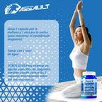 Primal assault |   Magnesium citrate 1545mg + magnesium bisglycinate 600mg - reduces tiredness and fatigue - magnesium complex high bioavailability - 120 capsules