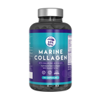 Hn healthy nutrition hydrolyzed marine collagen with hyaluronic acid, vitamin c, coenzyme q10, zinc and magnesium - 50 capsules - food supplement