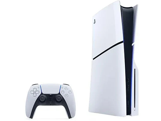 PlayStation 5 Slim – Chasis E, consola de 1TB SSD con control DualSense, cuenta con gráficos 4K/120Hz, diseño térmico mejorado y eficiencia de hardware optimizada, compatible con juegos de PS5 y PS4.