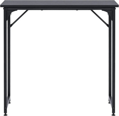 T-LoVendo - 80x40cm Desk Table for Computer, Home Office Study with Adjustable Legs, Durable Metal Structure and Realistic Wood Finish, Compact and Easy Assembly, Perfect for Small Spaces, Elevating Desk for Enhanced Function gaming desk