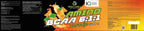 Bcaa amino acids 6:1:1 500g, with orange flavor and with l-glutamine and vitamin b6 muscle builder