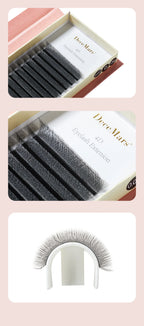 DeceMars 4D - W Shaped Eyelash Extension (12line/Tray)
