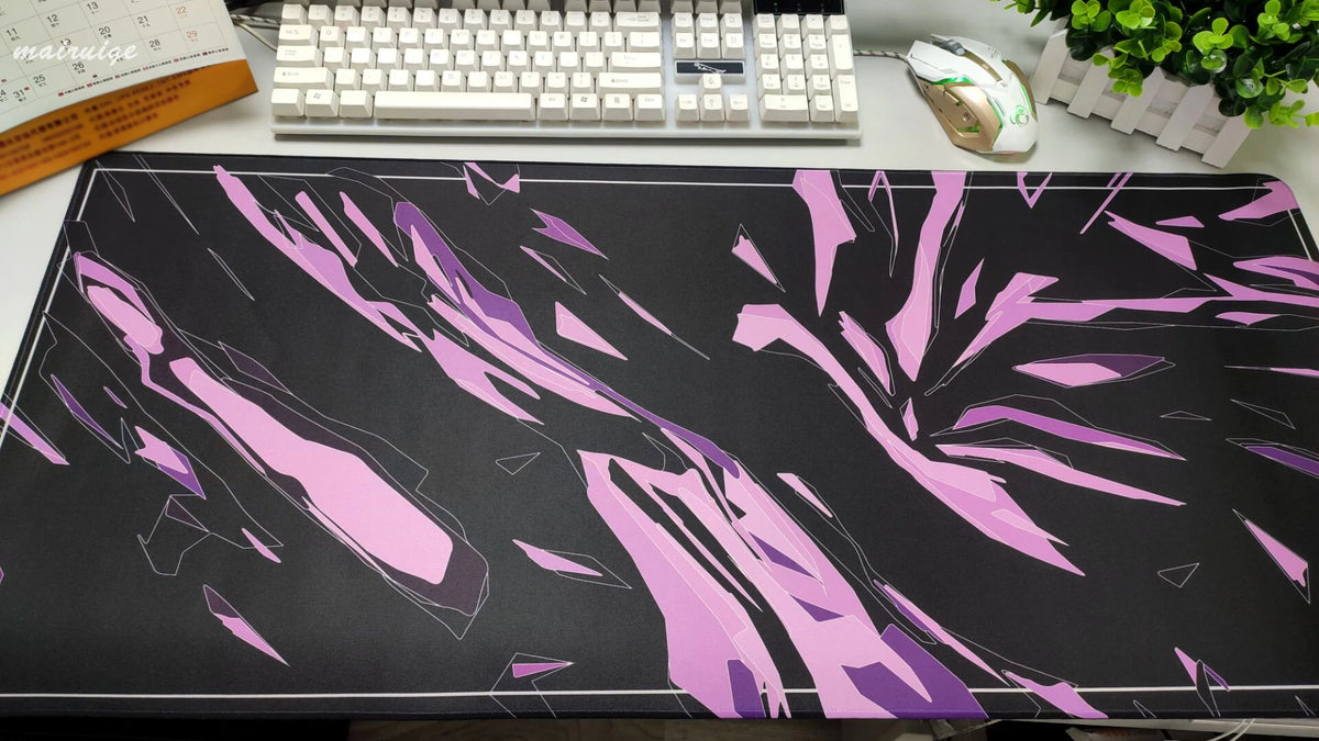 White Mousepad Art Mats 3 Mm Slipmat 900x400 Mouse Pad Xl Original Deskmat Home Office Carpet Substrate on The Table for Pc
