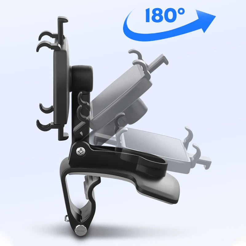 Universal Car Phone Holder – Dashboard & Mirror Mount