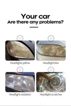Premium Car Headlight Restoration Liquid Polymer Polish 800ML