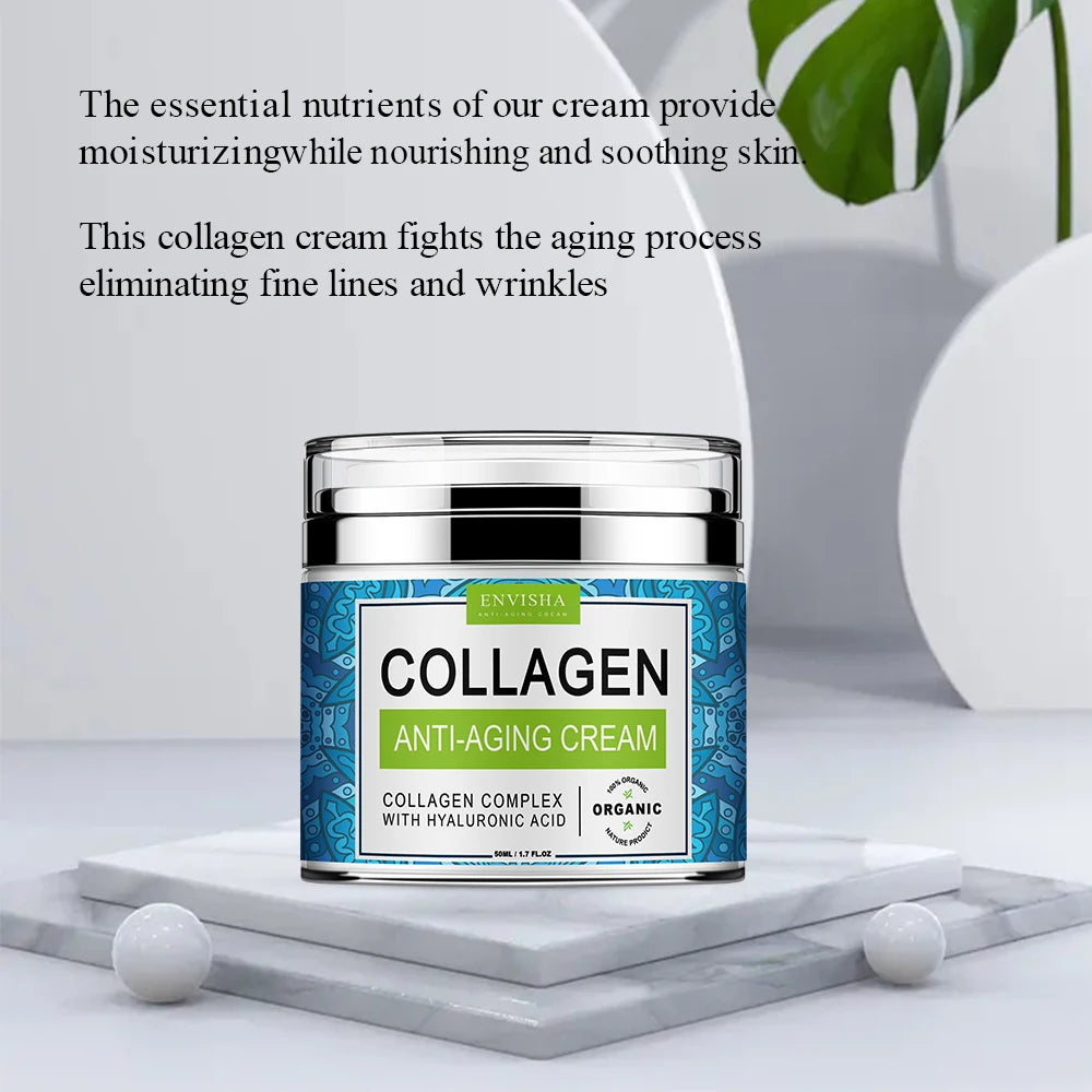 Envisha Retinol Face Cream With Collagen And Hyaluronic Acid For Night Care