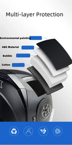 BLD Modular Dual Lens Motorcycle Helmet Safety Downhill Flip Up Helmets Professional Motocross Racing Full Face Casco Moto