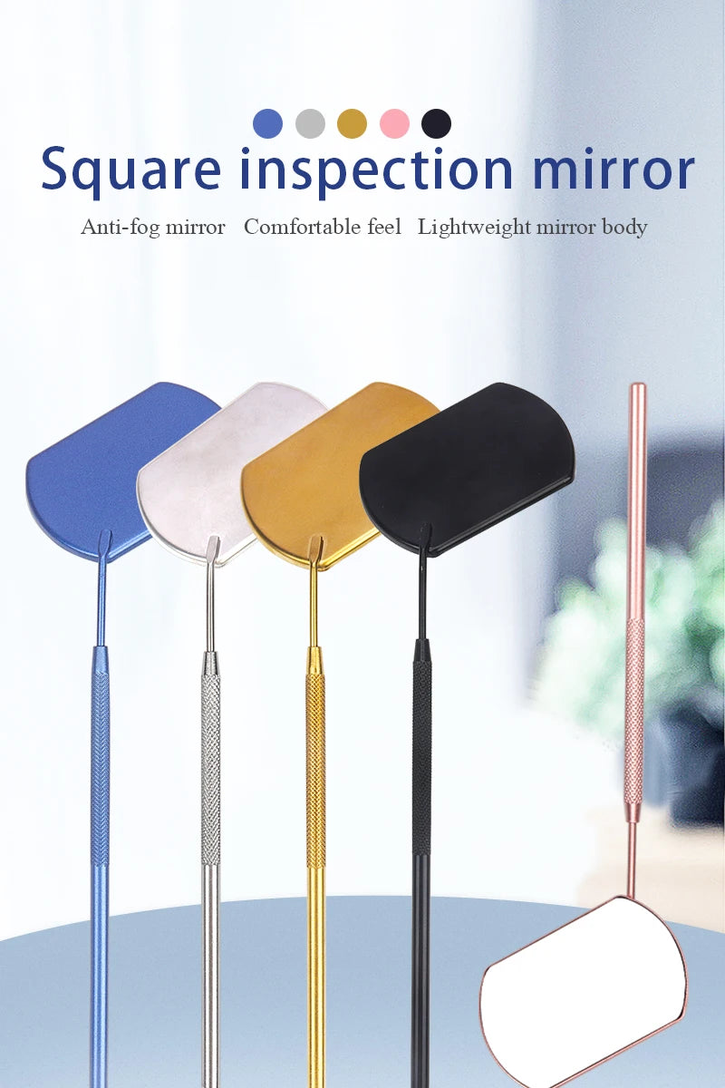 Eyelash Mirror Grafting Lash Magnifying Beauty Long Handle For Checking False Lashes Extension Makeup Tools Mirror Supplier