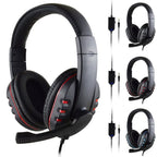 3.5mm Wired Gaming Headphones Game Headset Noise Cancelling Earphone with Microphone Volume Control for PS4 Play Station 4 PC