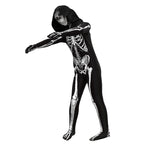 Scary Zombie Costume Cosplay Skeleton Skull Costume Suit Halloween Costume for Adult Carnival Party Dress Up