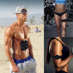 Electric Muscle Stimulator Wireless Buttocks Hip Trainer Abdominal ABS Stimulator Fitness Body Slimming Massager