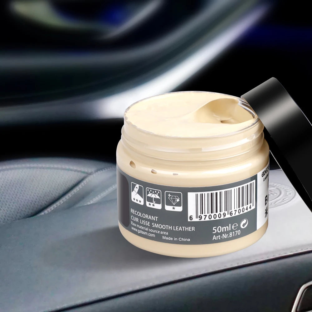 Car Seat Leather Repair Kit Coats Holes Scratch Restoration Tools Vinyl Auto Repair Set Car Shoes Clothing Recoloring Changing