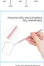 Eyelash Mirror Grafting Lash Magnifying Beauty Long Handle For Checking False Lashes Extension Makeup Tools Mirror Supplier