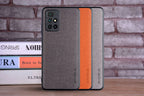 Case for Xiaomi Redmi 10 2022 coque Luxury textile Leather skin soft TPU hard PC phone cover for xiaomi redmi 10 case funda
