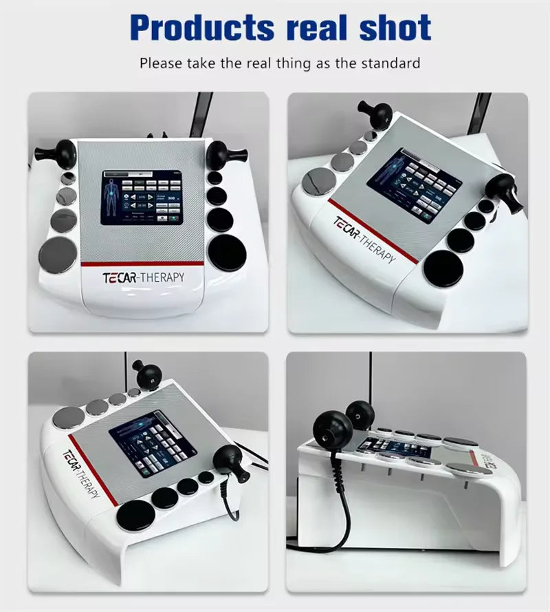 448KHZ TECAR Physical Therapy System Indiba RET CET RF Machine  Weight Loss Cellulite Removal Sports Rehabilitation Device