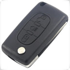 Jingyuqin CE0536/523 Flip Remote Key Case Shell For Peugeot 307 308 407 408 Citroen C3 C4 C5 C6 Berlingo Picasso Xsara HU83/VA2