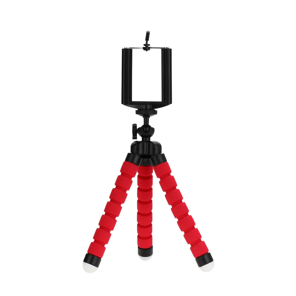 Tripods Dreibein für Handy Mobile Kamerahalterung Clip Smartphone Einbeinstativ Dreibeinstativ Oktopus Mini-Stativ Stativ für Handy