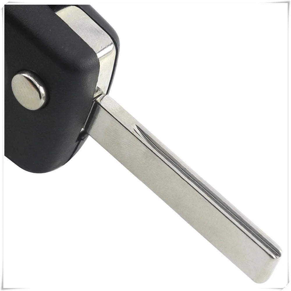 Jingyuqin CE0536/523 Flip Remote Key Case Shell For Peugeot 307 308 407 408 Citroen C3 C4 C5 C6 Berlingo Picasso Xsara HU83/VA2