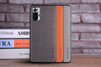 Case for Xiaomi Redmi Note 10 Pro 10S 4G 5G coque Luxury textile Leather soft phone cover for redmi note 10 pro case funda capa