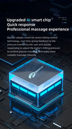 Booster M2-D Massage Gun Deep Tissue Percussion Neck Back Body Massager Portable Fascia Gun Muscle Relaxation Electric Massager