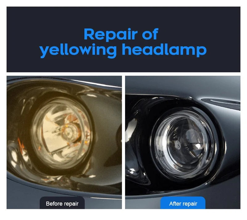 Premium Car Headlight Restoration Liquid Polymer Polish 800ML