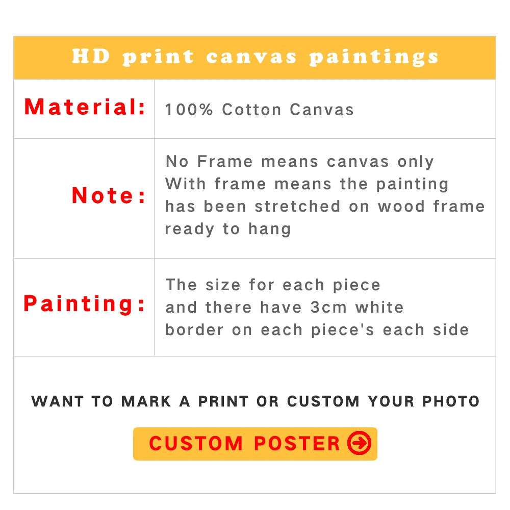 5 Panel Scarface Movie Modular Wall Art Canvas Posters Pictures HD Print Paintings Home Decor Living Room Bedroom Accessories