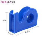 OKAYLASH 4Pcs/lot Eyelash Extension Tape  Breathable Medical Non-woven Adhesive Tape Eyelash Patch Tapes Cutter Cutting Tool