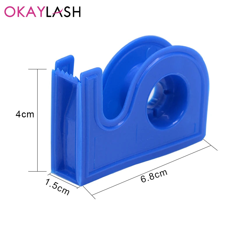OKAYLASH 4Pcs/lot Eyelash Extension Tape  Breathable Medical Non-woven Adhesive Tape Eyelash Patch Tapes Cutter Cutting Tool