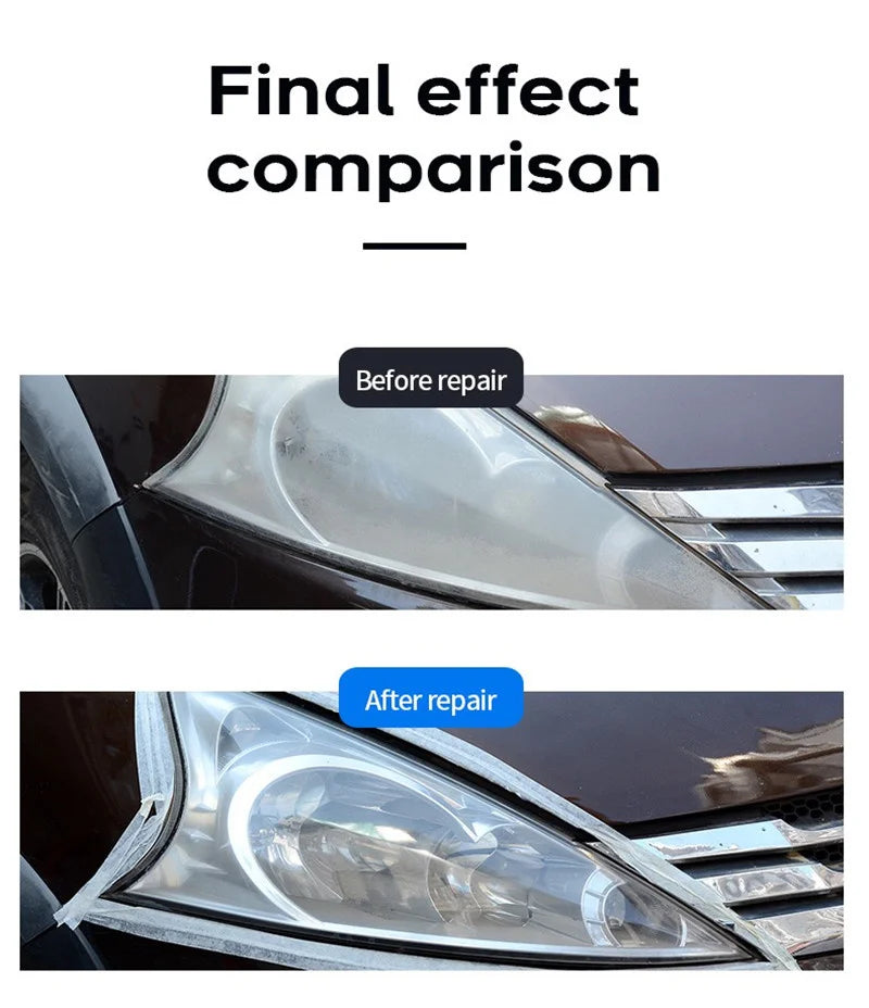 Premium Car Headlight Restoration Liquid Polymer Polish 800ML