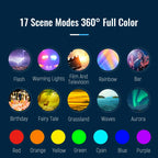 13inch RGB Led Selfie Ring Light With 0.5m 1.6m 2m Tripod Colorful 33cm Photographic Lighting With Remote Control For Youtube