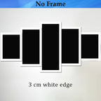 5 Panel Scarface Movie Modular Wall Art Canvas Posters Pictures HD Print Paintings Home Decor Living Room Bedroom Accessories