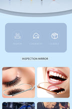 Eyelash Mirror Grafting Lash Magnifying Beauty Long Handle For Checking False Lashes Extension Makeup Tools Mirror Supplier