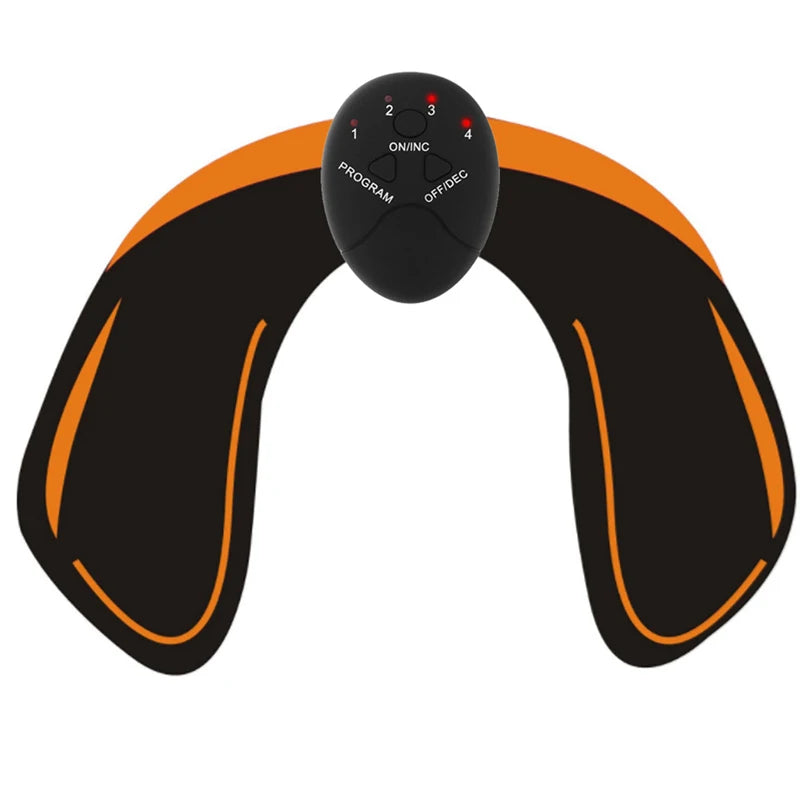 Electric Muscle Stimulator Wireless Buttocks Hip Trainer Abdominal ABS Stimulator Fitness Body Slimming Massager