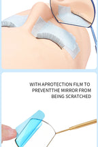 Eyelash Mirror Grafting Lash Magnifying Beauty Long Handle For Checking False Lashes Extension Makeup Tools Mirror Supplier