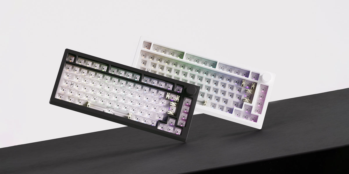 Akko MonsGeek M1 V5 Tri-mode Mechanical Keyboard Barebone Kit VIA 75% 3/5 Pins Customized Hot Swap RGB Rapid Disassemble Gasket
