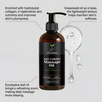 Collagen Anti-Cellulite Massage Oil Abdomen Thigh Firming Nourishing Dry Skin Glowing Soothing Revitalizing Tightening Body Oil