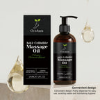 Collagen Anti-Cellulite Massage Oil Abdomen Thigh Firming Nourishing Dry Skin Glowing Soothing Revitalizing Tightening Body Oil