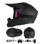 Off Road Motorcycle Helmet Rally Downhill Full Helmet Riding with Goggles Suitable for All Seasons for Men Women and Children