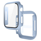 Tempered Glass+Cover For Apple Watch 11 10 9 8 7 46mm 42mm PC Bumper Screen Protector Case iWatch Series 7 6 5 4 SE3 44 40 45mm