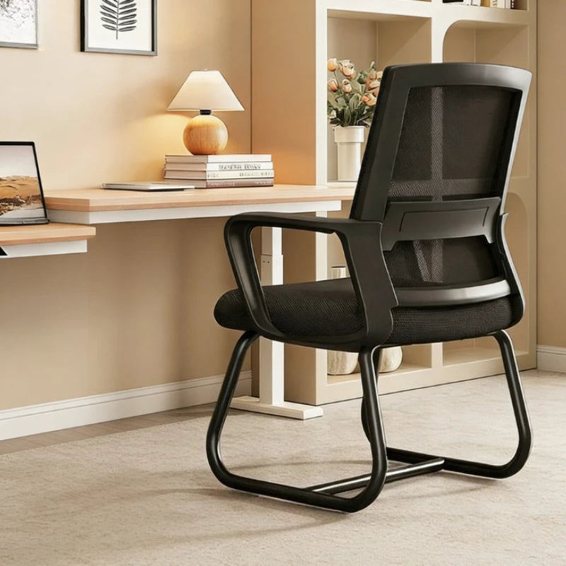 Ergonomic Mesh Office Chair - Breathable Computer Desk Chair with Lumbar Support, Height for Home & Dormitory