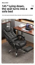 Multi-functional Computer chair Household comfortable boss chair Lifting swivel chair Recumbent back office chair