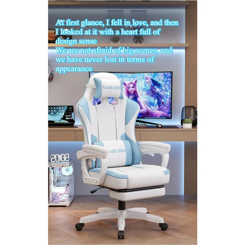 Gaming Chair Computer Chair GamingChair Ergonomic Dormitory Lifting Modern Simple Office Gaming Chair