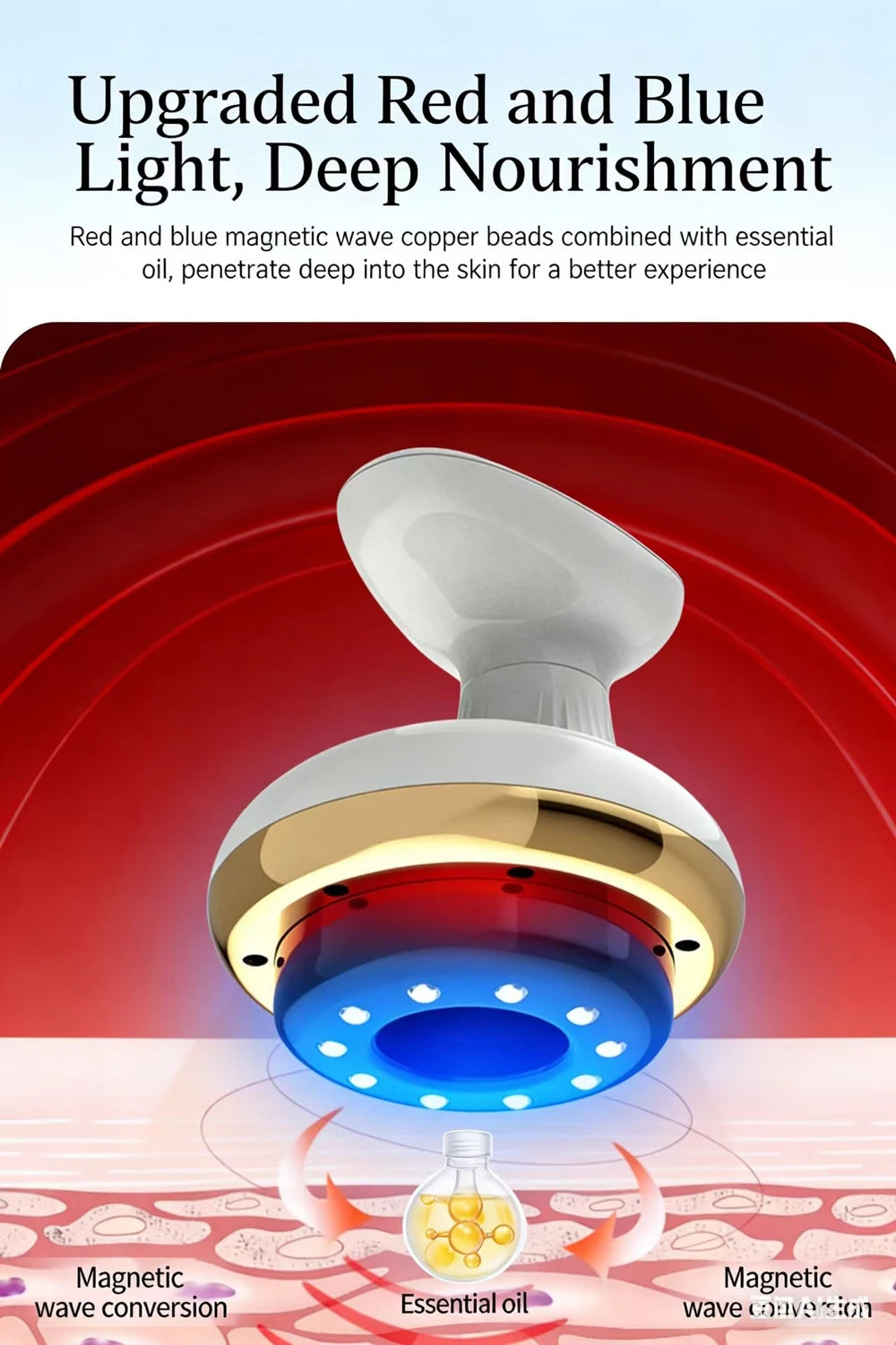 Electric Massage Brush, Universal Body Dredging Device, Scraper, Household Abdominal And Back Massager Scraping Device