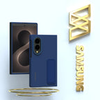 Original Genuine For Samsung Galaxy Z Fold8 Standing Case High Quality Foldable Bracket Cover ZFold8 Protector Shell & Box