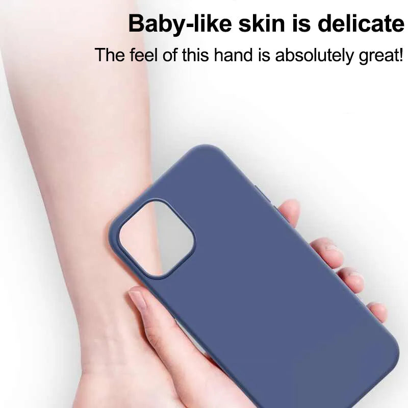 Liquid Silicone Phone Case For iPhone 17 16 ProMax 14 12 13 15 Pro Case for iPhone 17 16 13 Pro Max 11 Shockproof With Box Cover