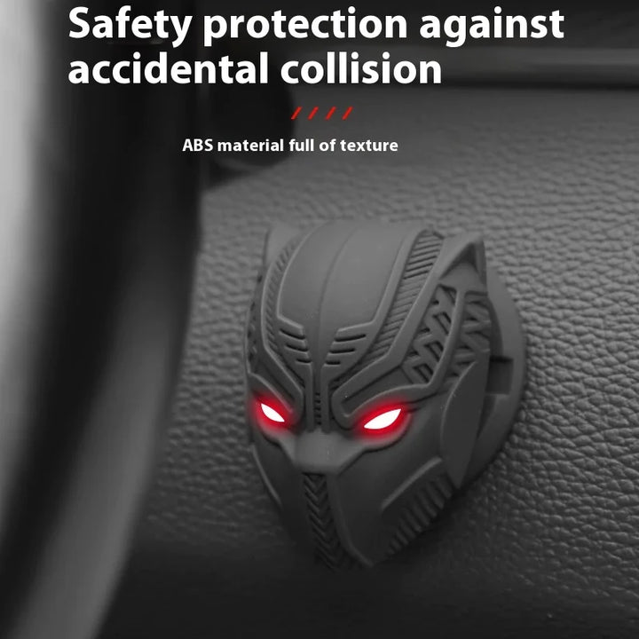 Car One-Button Start Cover Sticker - Anti-Scratch Protective Decoration, Universal Fit for Cars, Easy to Install