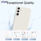 Luxury Square Liquid Silicone Cover for Samsung Galaxy A34 A54 5G SamsungA34 SamsungA54 360 Soft Protective Armor Case Coque Bag