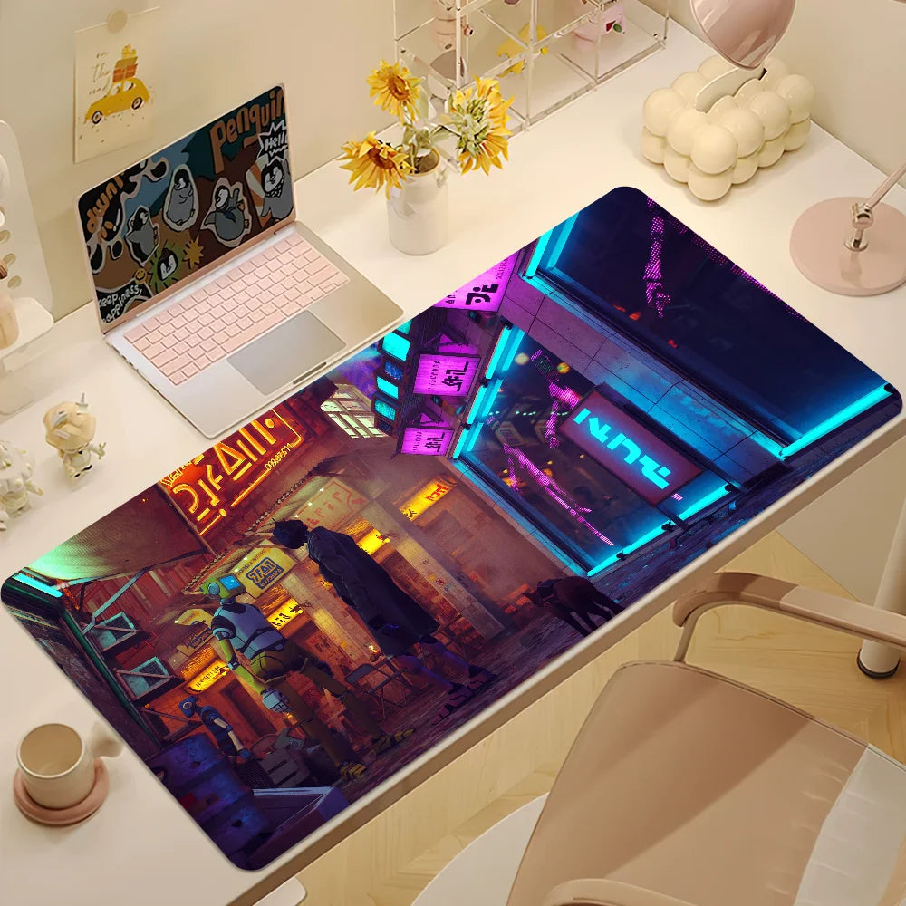 Game S-Stray Cat S Mouse Pad Large Desk Mat Keyboard Ergonomic Office Rubber Game PC Non-slip Anti-fray Home Custom Best Price