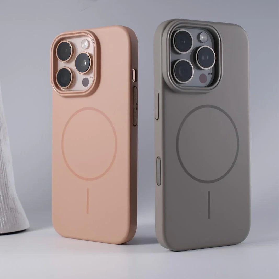 Original For Magsafe Magnetic Case for iPhone 17 Air 16 E 15 14 Plus 13 12 Mini 11 Pro XR XS Max Shockproof Matte Hard PC Cover