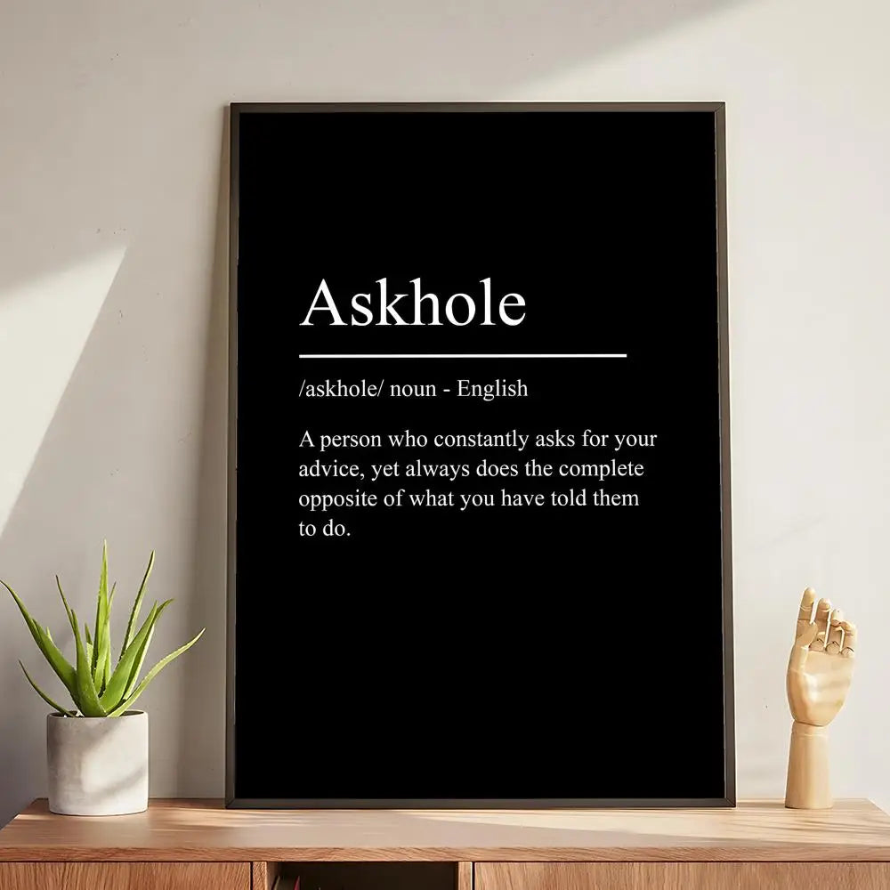 Discipline Motivational Terms Poster Modern and Elegant Wall Stickers for Home Decor Living Room Dormitory Wall Art